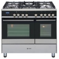 Range oven with 2 Doors and Hob 90cm