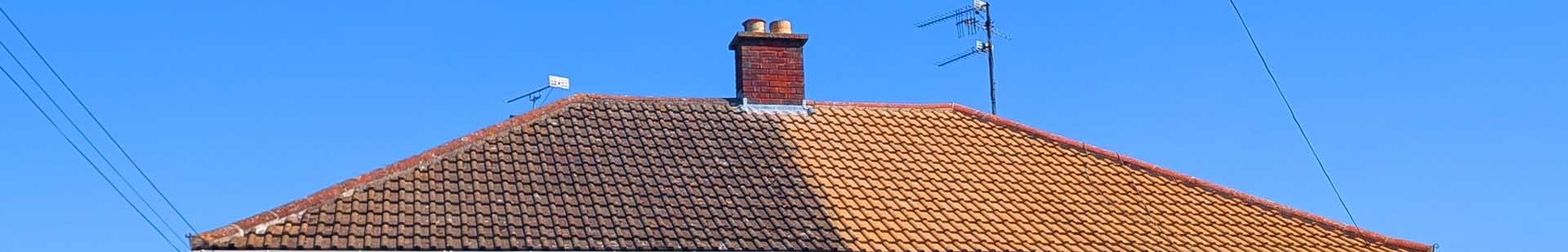 Roof Cleaning in Kings Lynn by Cleantech